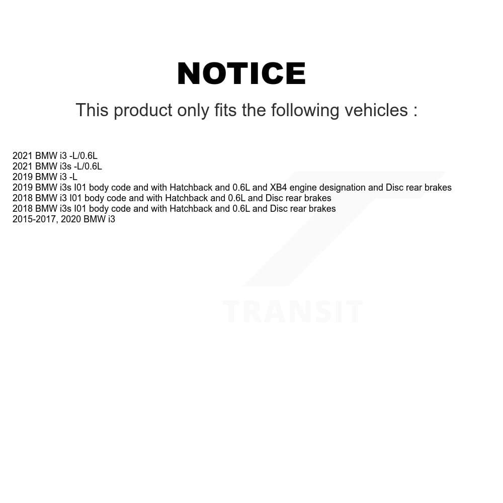 Mpulse - KSE-100195 - Front and Rear Disc Brake Pad Wear Sensor Kits image 2