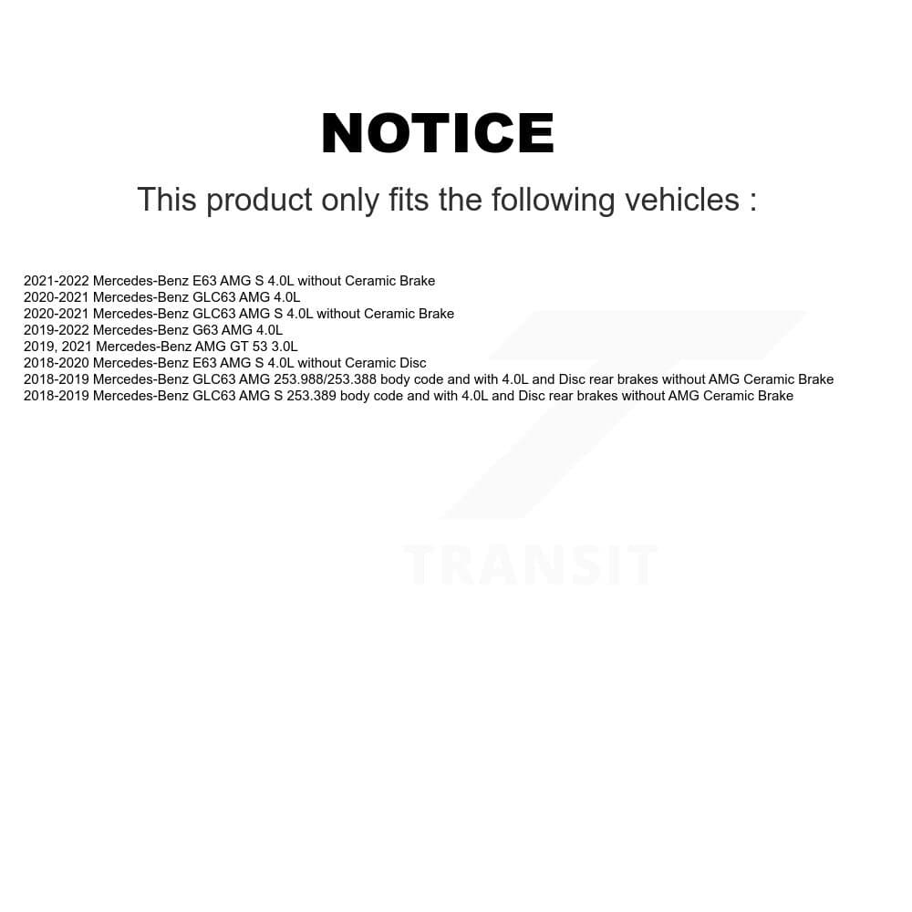 Mpulse - KSE-100201 - Front and Rear Disc Brake Pad Wear Sensor Kits image 2