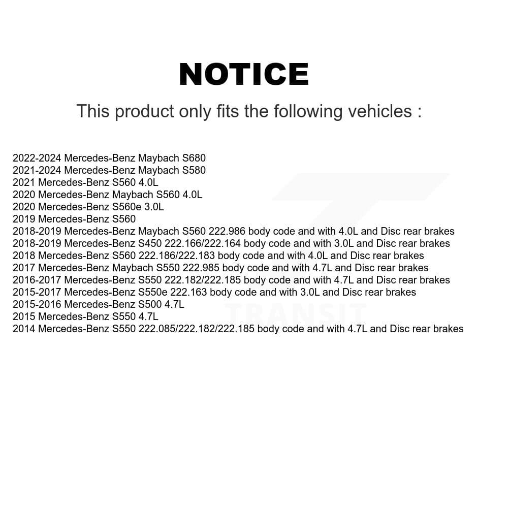 Mpulse - KSE-100202 - Front and Rear Disc Brake Pad Wear Sensor Kits image 2