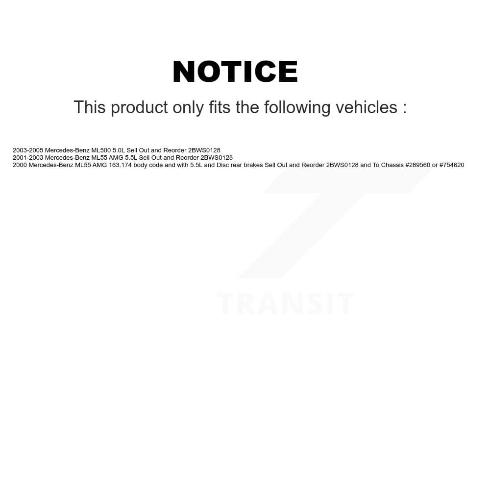 Mpulse - KSE-100219 - Front and Rear Disc Brake Pad Wear Sensor Kits image 2