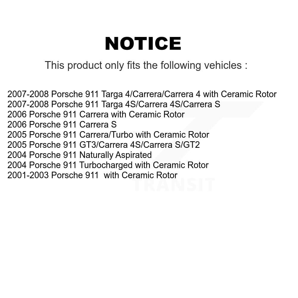 Mpulse - KSE-100247 - Rear Disc Brake Pad Wear Sensor Kits image 2