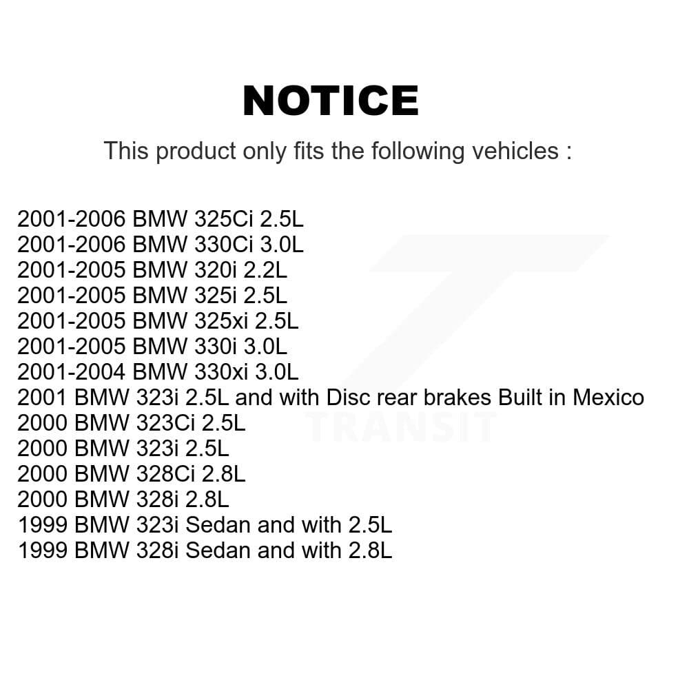 Mpulse - KSE-100286 - Rear Disc Brake Pad Wear Sensor Kits image 2
