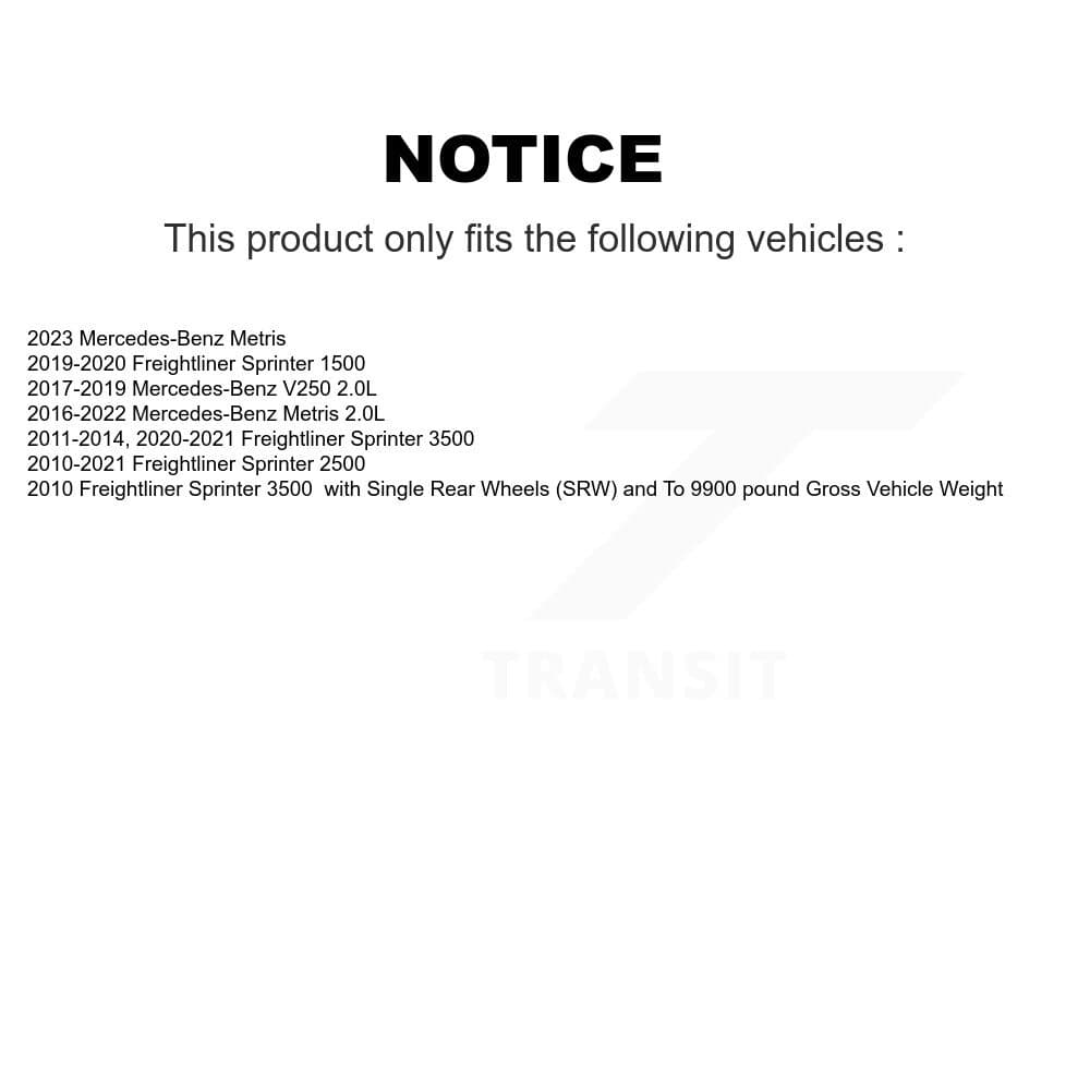Mpulse - KSE-100291 - Rear Disc Brake Pad Wear Sensor Kits image 2