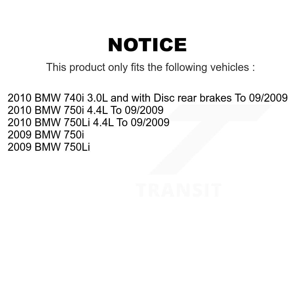 Mpulse - KSE-100320 - Rear Disc Brake Pad Wear Sensor Kits image 2