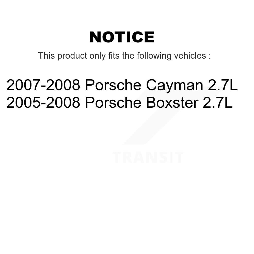 Mpulse - KSE-100370 - Front and Rear Disc Brake Pad Wear Sensor Kits image 2