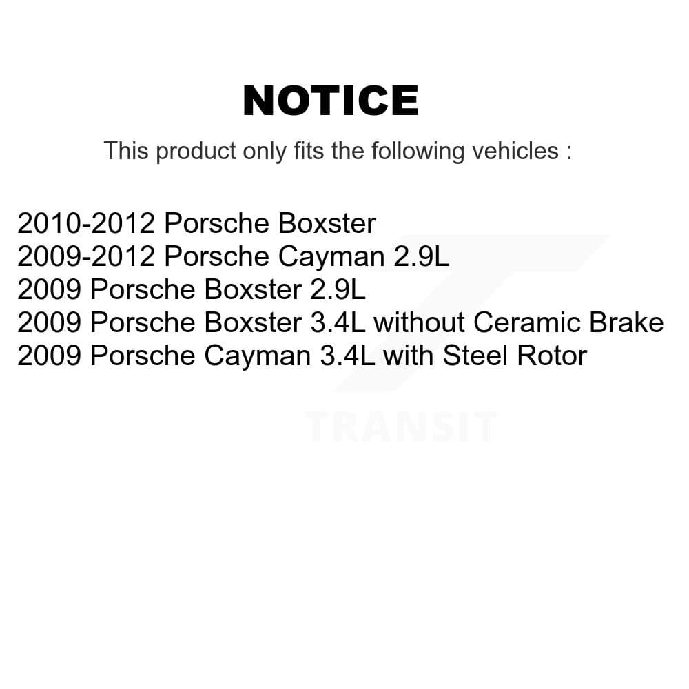 Mpulse - KSE-100372 - Front and Rear Disc Brake Pad Wear Sensor Kits image 2