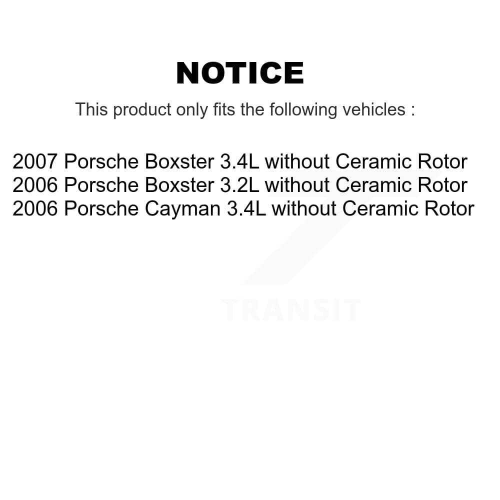 Mpulse - KSE-100393 - Front and Rear Disc Brake Pad Wear Sensor Kits image 2