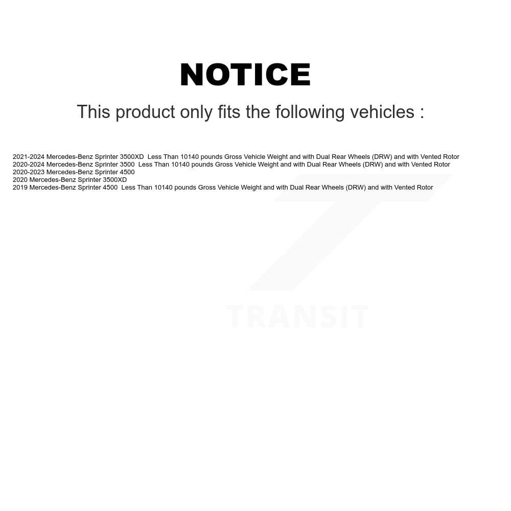 Mpulse - KSE-100417 - Front and Rear Disc Brake Pad Wear Sensor Kits image 2