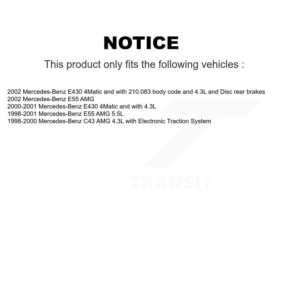 Mpulse - KSE-100422 - Front and Rear Disc Brake Pad Wear Sensor Kits image 2