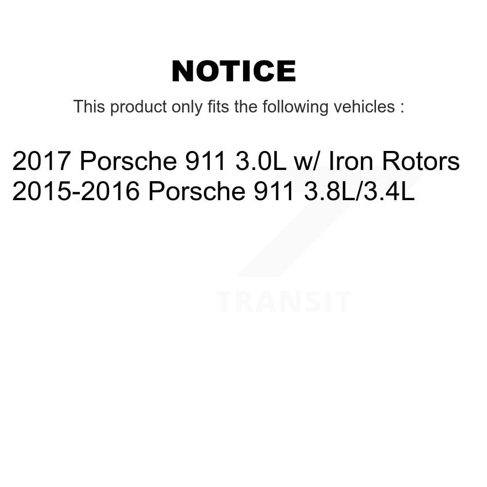 Mpulse - KSE-100423 - Front and Rear Disc Brake Pad Wear Sensor Kits image 2