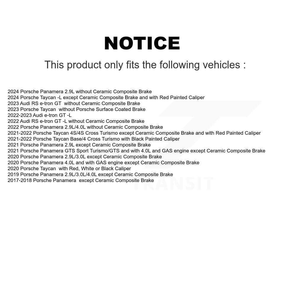 Mpulse - KSE-100424 - Front and Rear Disc Brake Pad Wear Sensor Kits image 2
