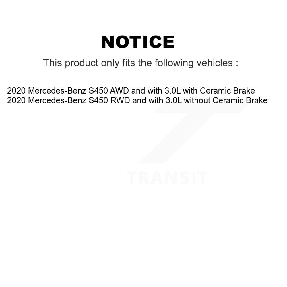 Mpulse - KSE-100475 - Front and Rear Disc Brake Pad Wear Sensor Kits image 2
