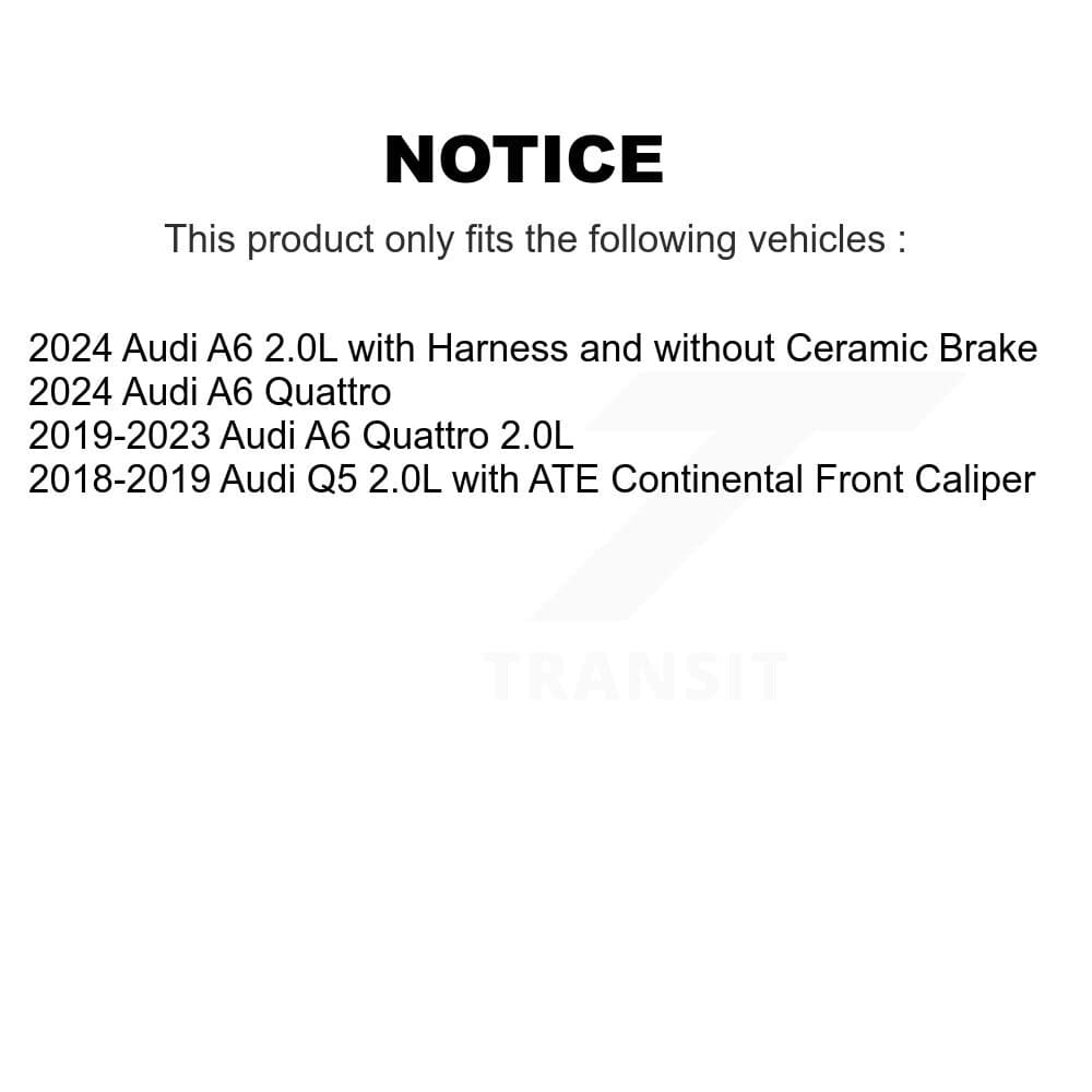 Mpulse - KSE-100482 - Front and Rear Disc Brake Pad Wear Sensor Kits image 2