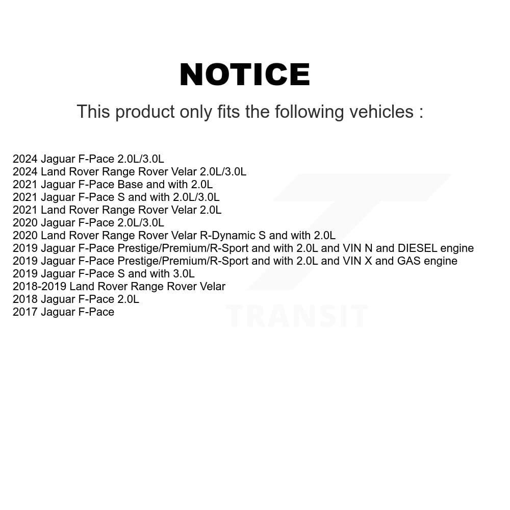 Mpulse - KSE-100485 - Front and Rear Disc Brake Pad Wear Sensor Kits image 2