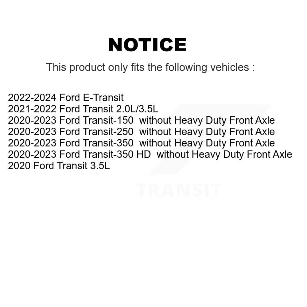 Mpulse - KSE-100494 - Front Disc Brake Pad Wear Sensor Kits image 2
