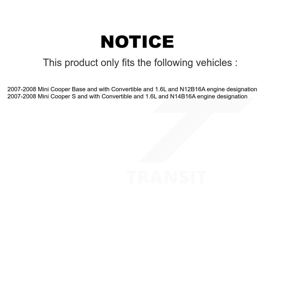 Mpulse - KSE-100508 - Front and Rear Disc Brake Pad Wear Sensor Kits image 2
