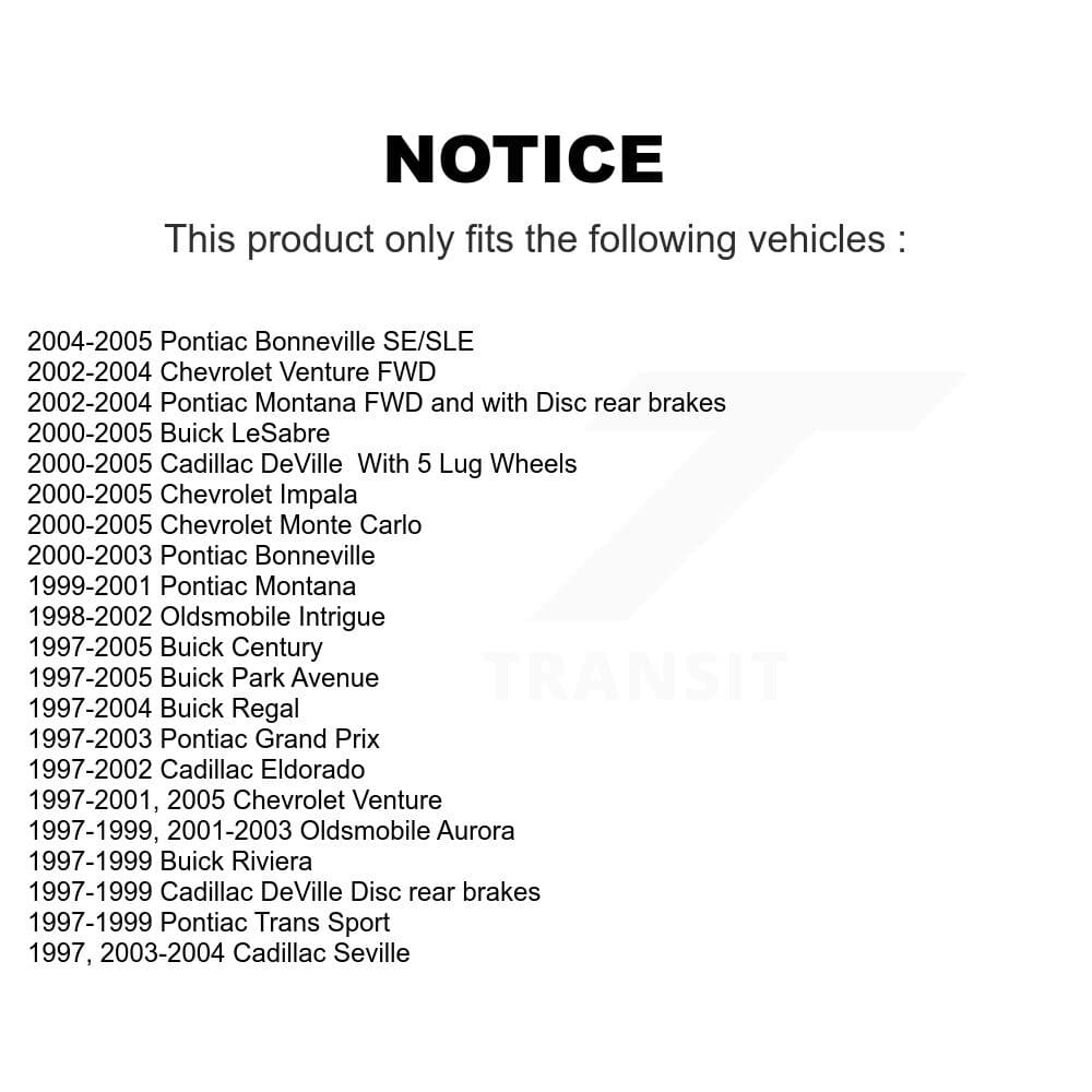 SIM - KSM-100301 - Front and Rear Disc Brake Pad Kits image 8