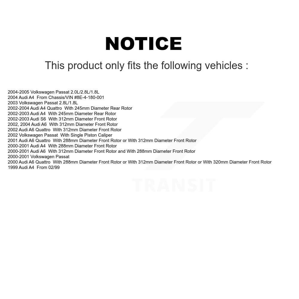 SIM - KSM-100365 - Front and Rear Disc Brake Pad Kits image 8