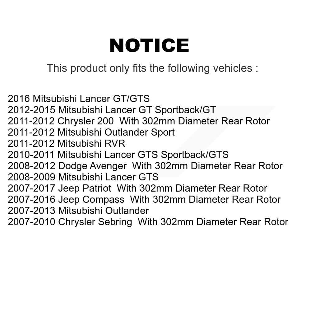 SIM - KSM-100384 - Front and Rear Disc Brake Pad Kits image 8