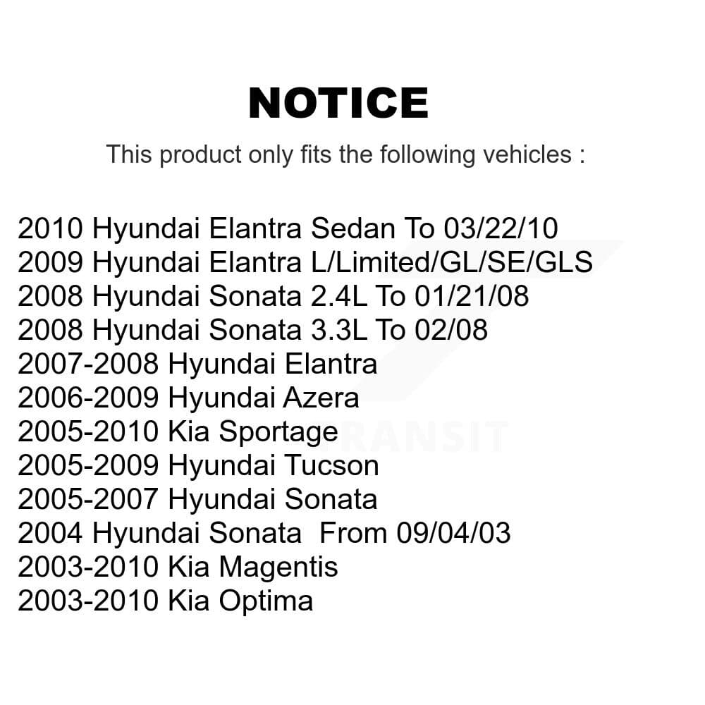 SIM - KSM-100422 - Front and Rear Disc Brake Pad Kits image 8
