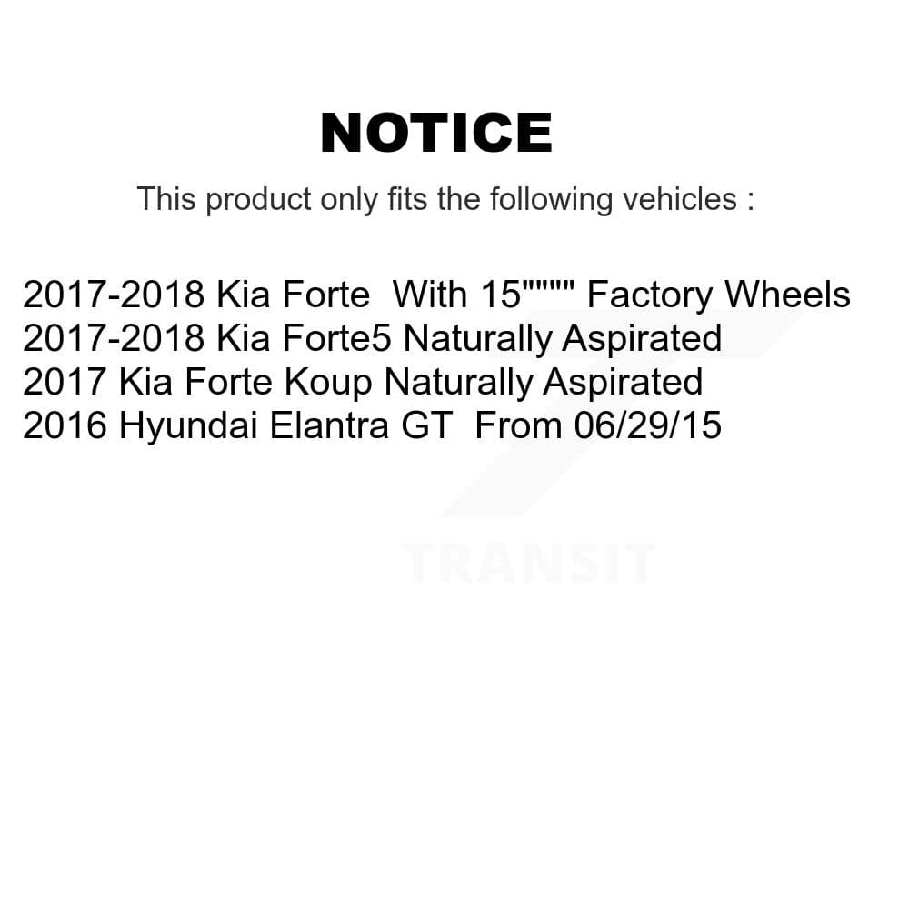 SIM - KSM-100524 - Front and Rear Disc Brake Pad Kits image 8