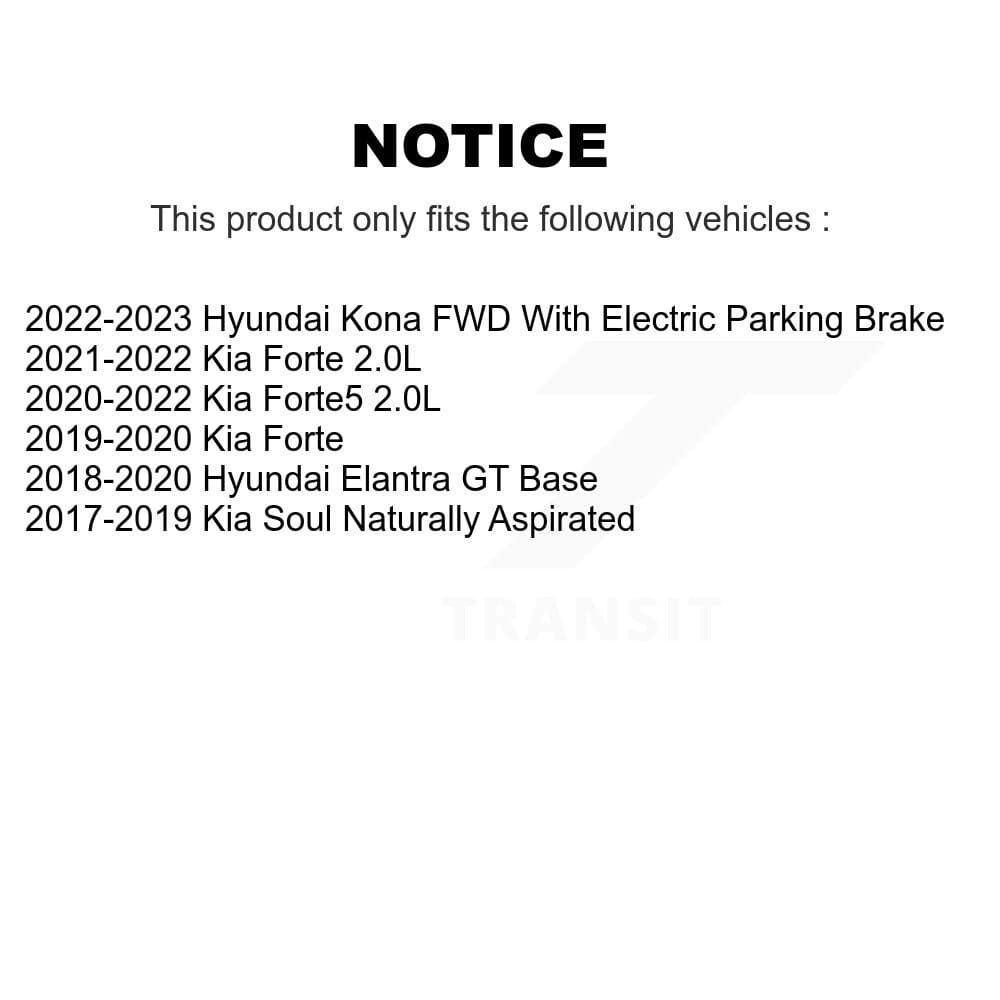 SIM - KSM-100536 - Front and Rear Disc Brake Pad Kits image 8
