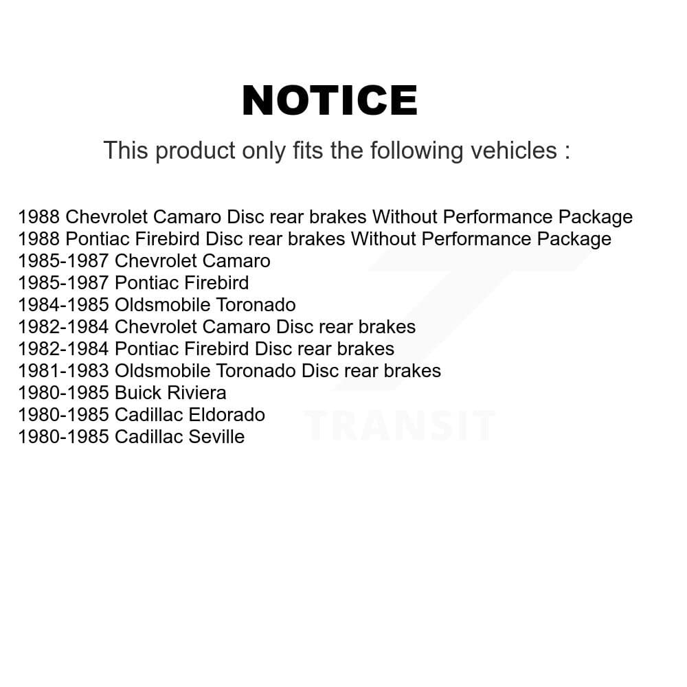 SIM - KSM-100549 - Front and Rear Disc Brake Pad Kits image 8