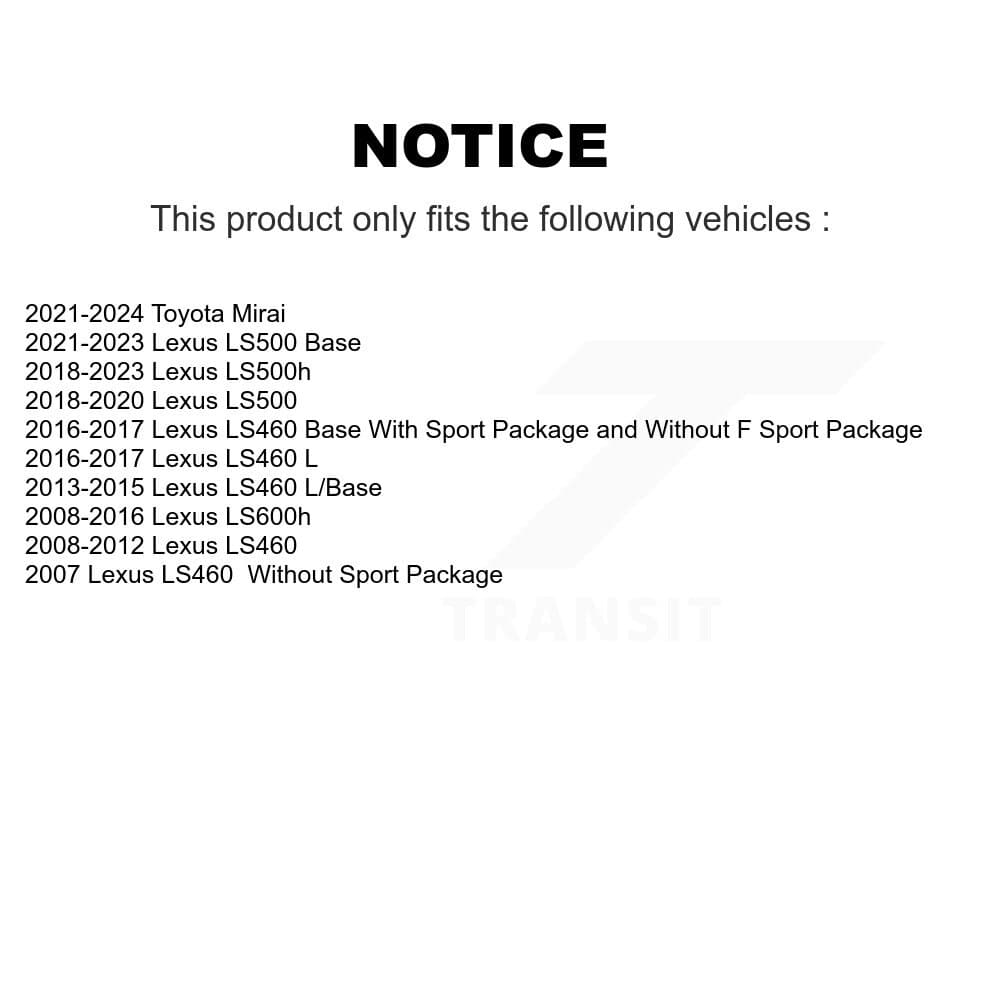SIM - KSM-100579 - Front and Rear Disc Brake Pad Kits image 8