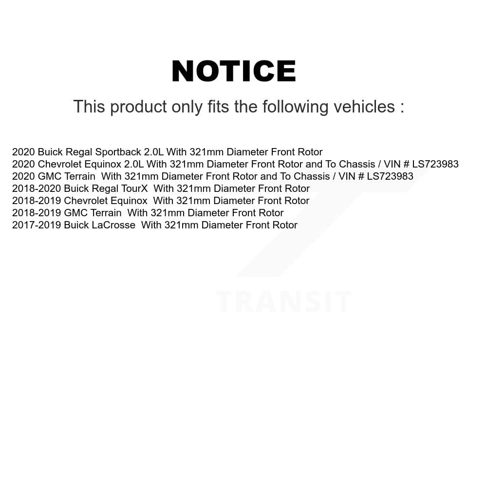 SIM - KSM-100596 - Front and Rear Disc Brake Pad Kits image 8