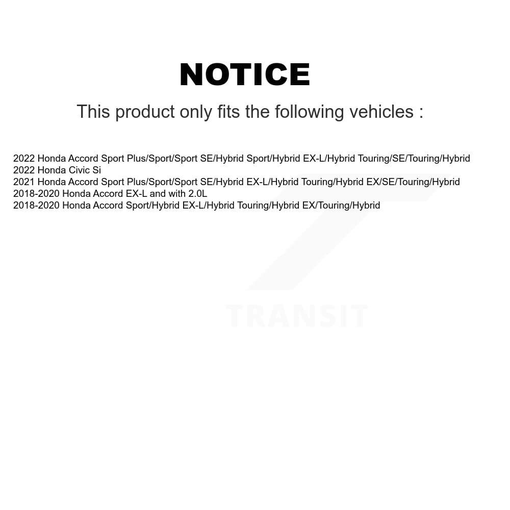SIM - KSM-100609 - Front and Rear Disc Brake Pad Kits image 8