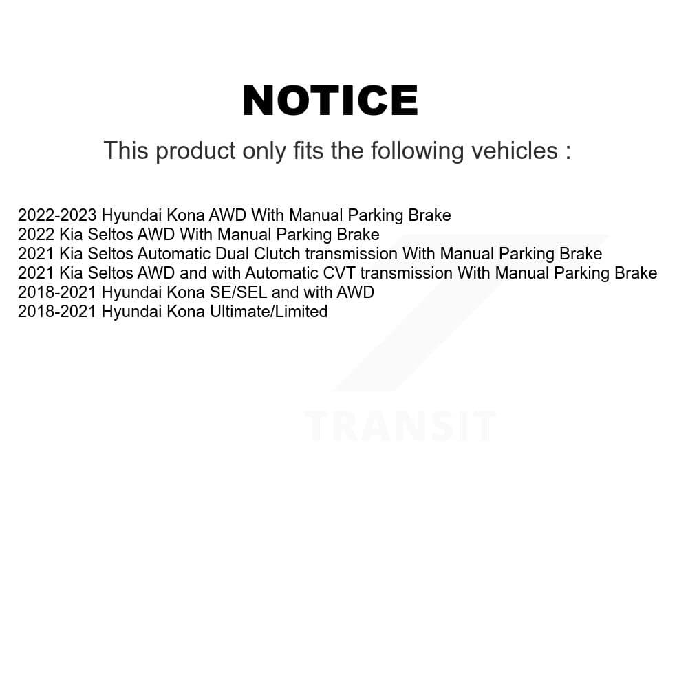 SIM - KSM-100683 - Front and Rear Disc Brake Pad Kits image 8