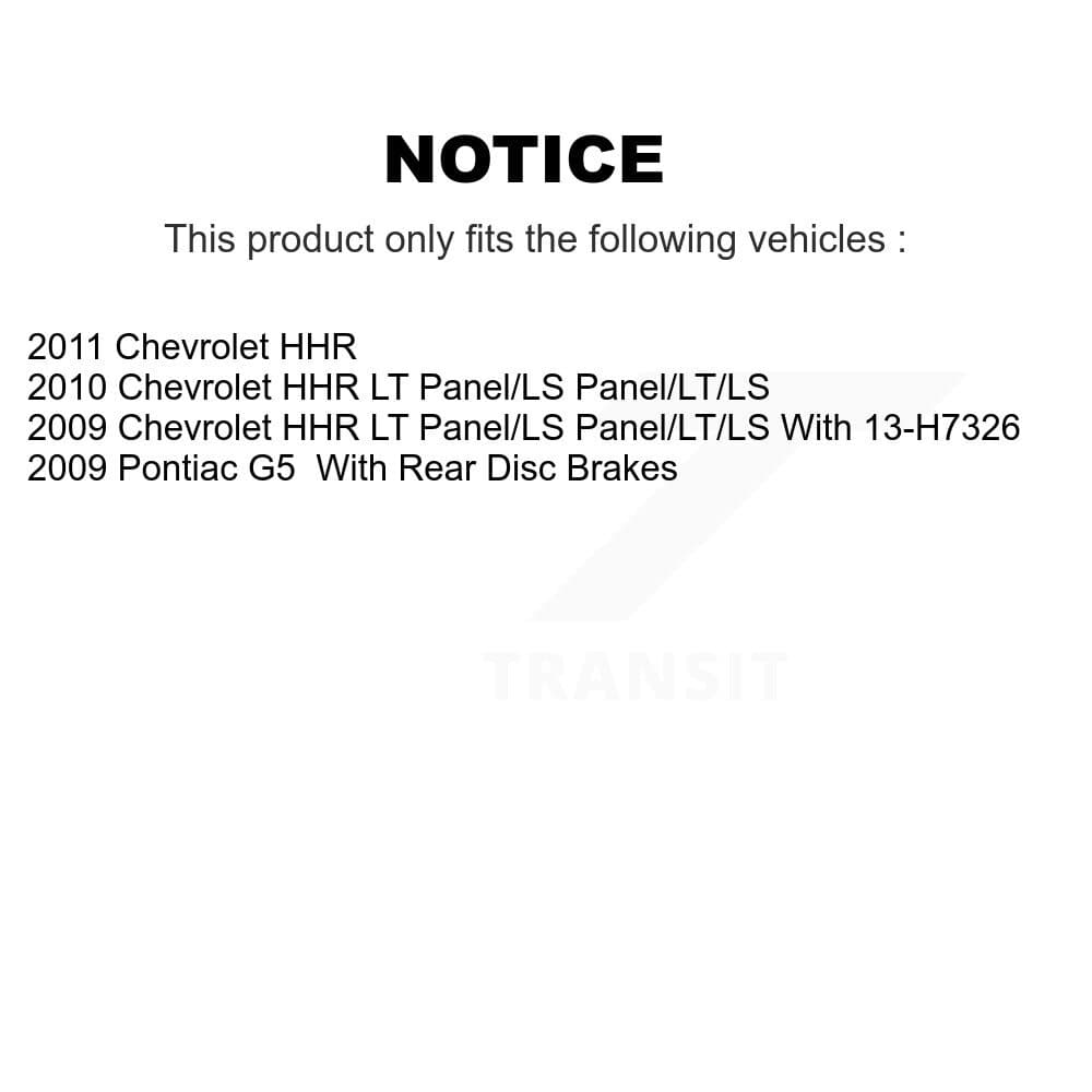 Transit Auto - KSN-100020 - Front and Rear Disc Brake Pad Kits image 14