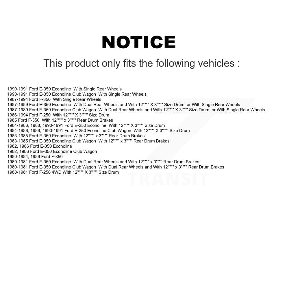 Transit Auto - KSN-100027 - Front and Rear Disc Brake Pad Kits image 14