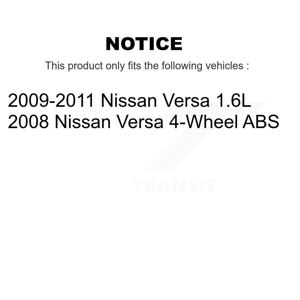 Transit Auto - KSN-100033 - Front and Rear Disc Brake Pad Kits image 14