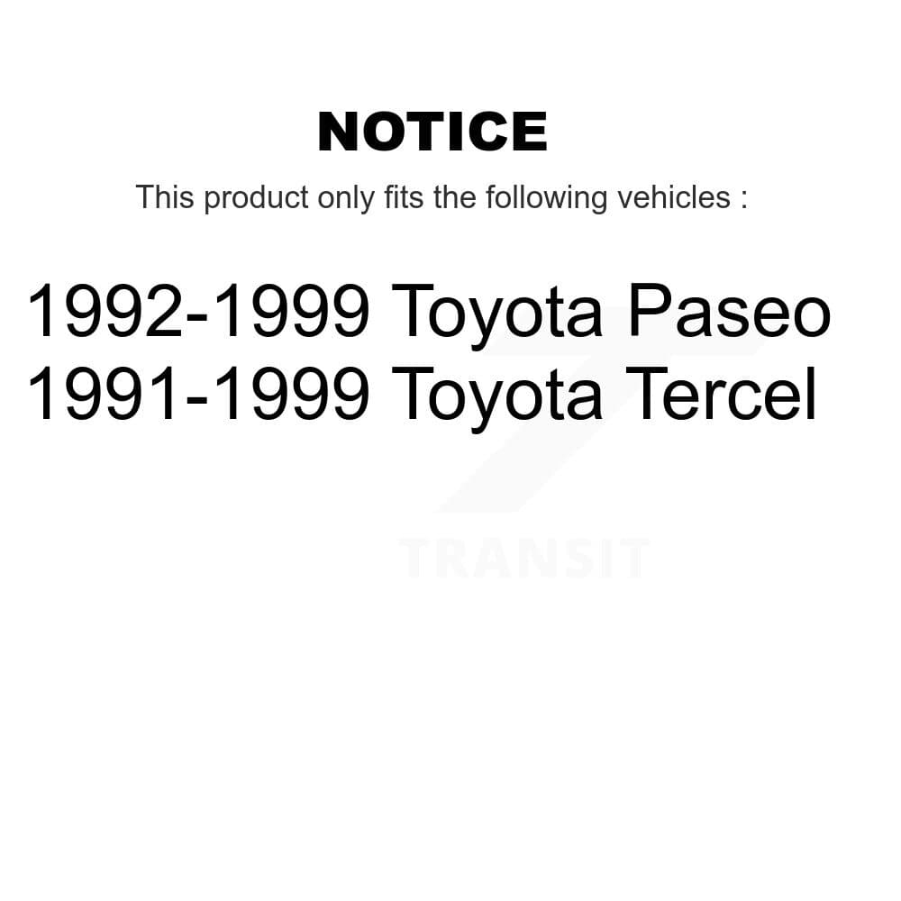 Transit Auto - KSN-100056 - Front and Rear Disc Brake Pad Kits image 14