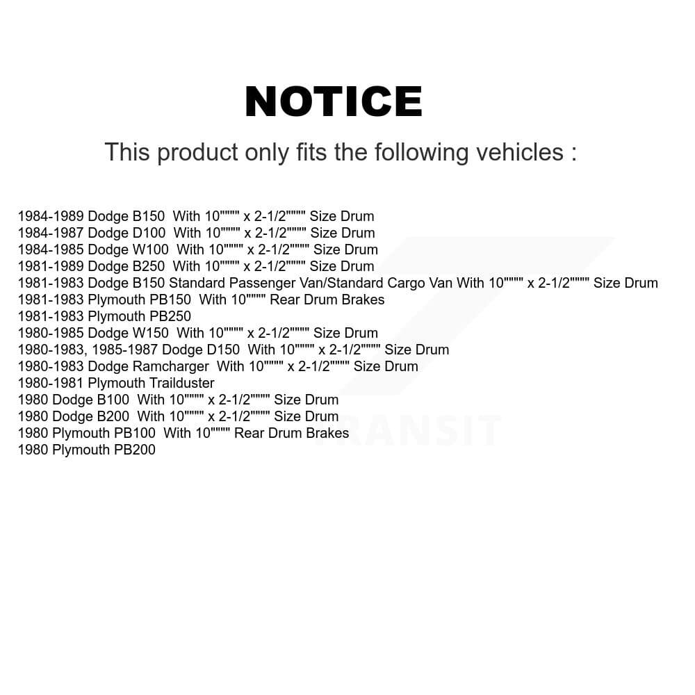 Transit Auto - KSN-100060 - Front and Rear Disc Brake Pad Kits image 14