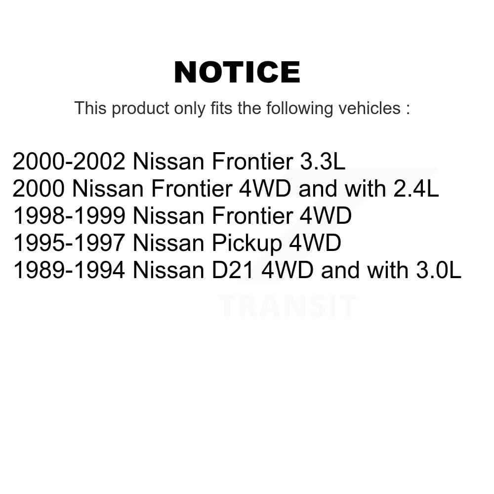 Transit Auto - KSN-100065 - Front and Rear Disc Brake Pad Kits image 14