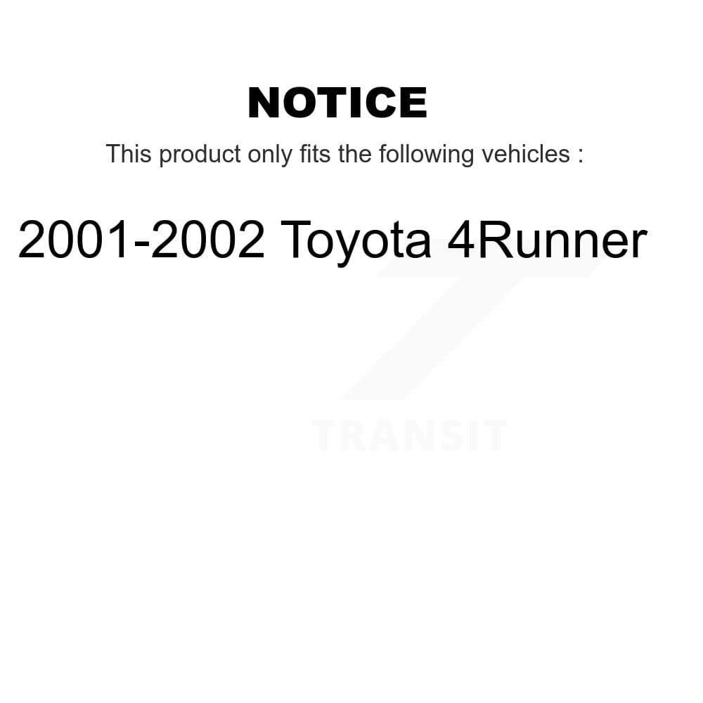 Transit Auto - KSN-100083 - Front and Rear Disc Brake Pad Kits image 14