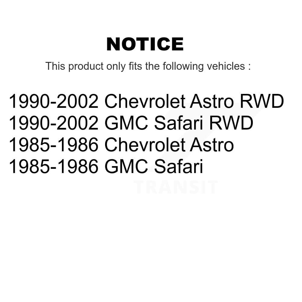 Transit Auto - KSN-100116 - Front and Rear Disc Brake Pad Kits image 14