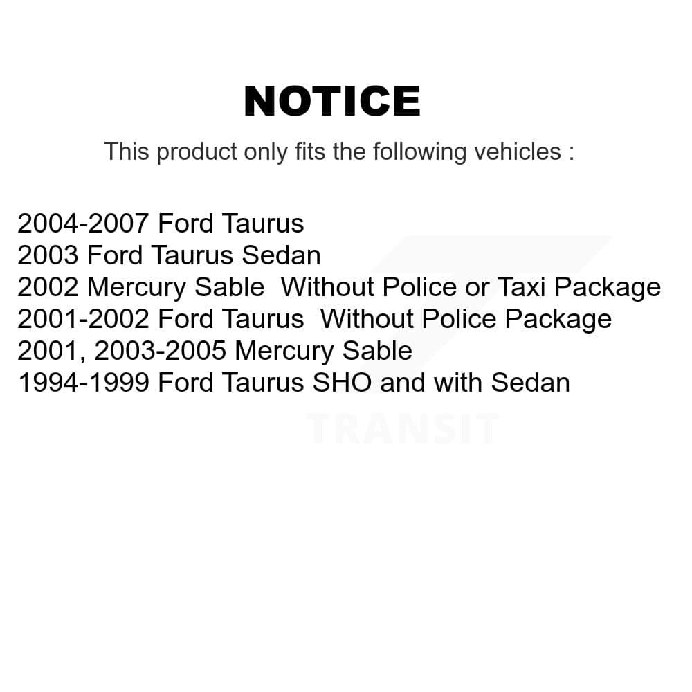 Transit Auto - KSN-100135 - Front and Rear Disc Brake Pad Kits image 14