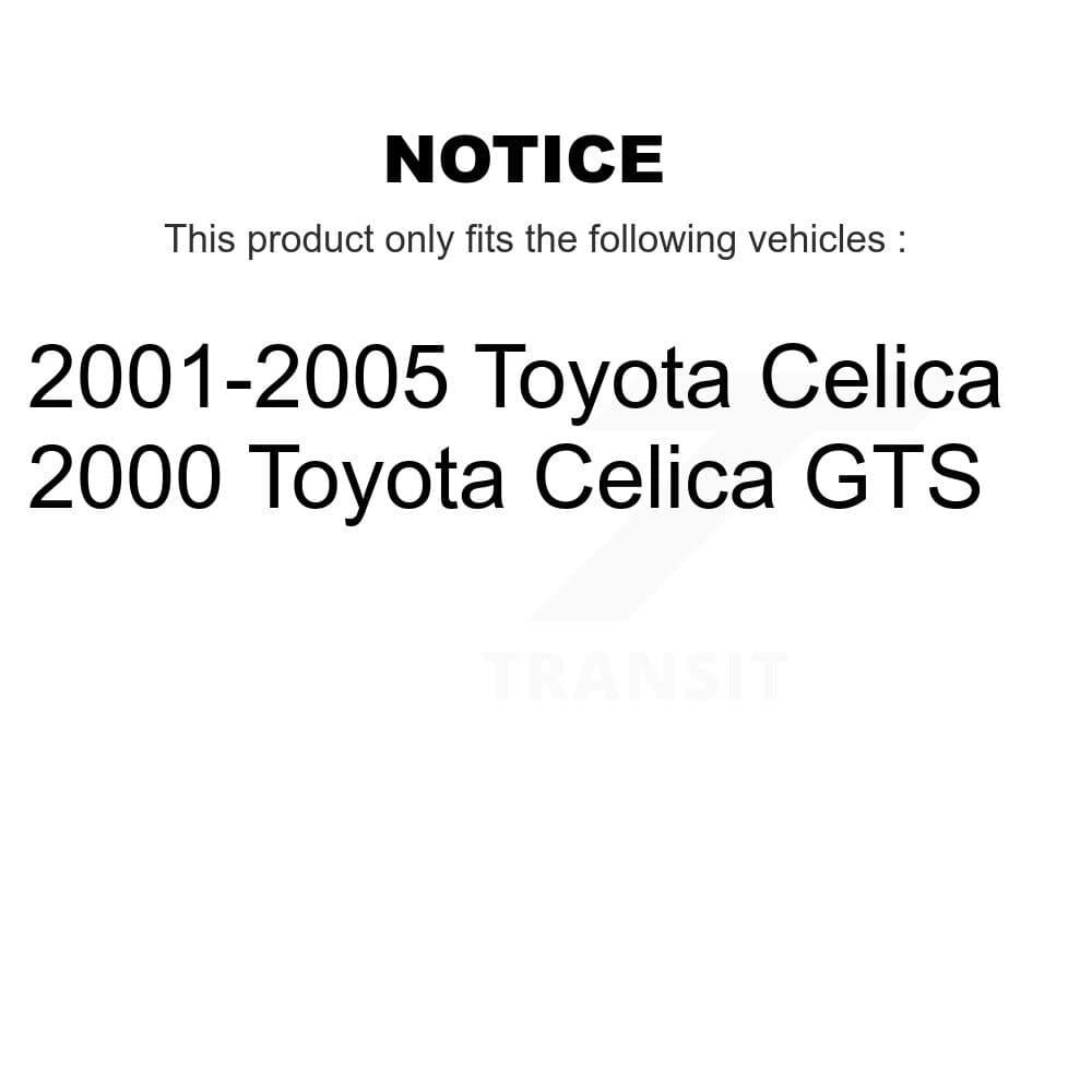 Transit Auto - KSN-100200 - Front and Rear Disc Brake Pad Kits image 14