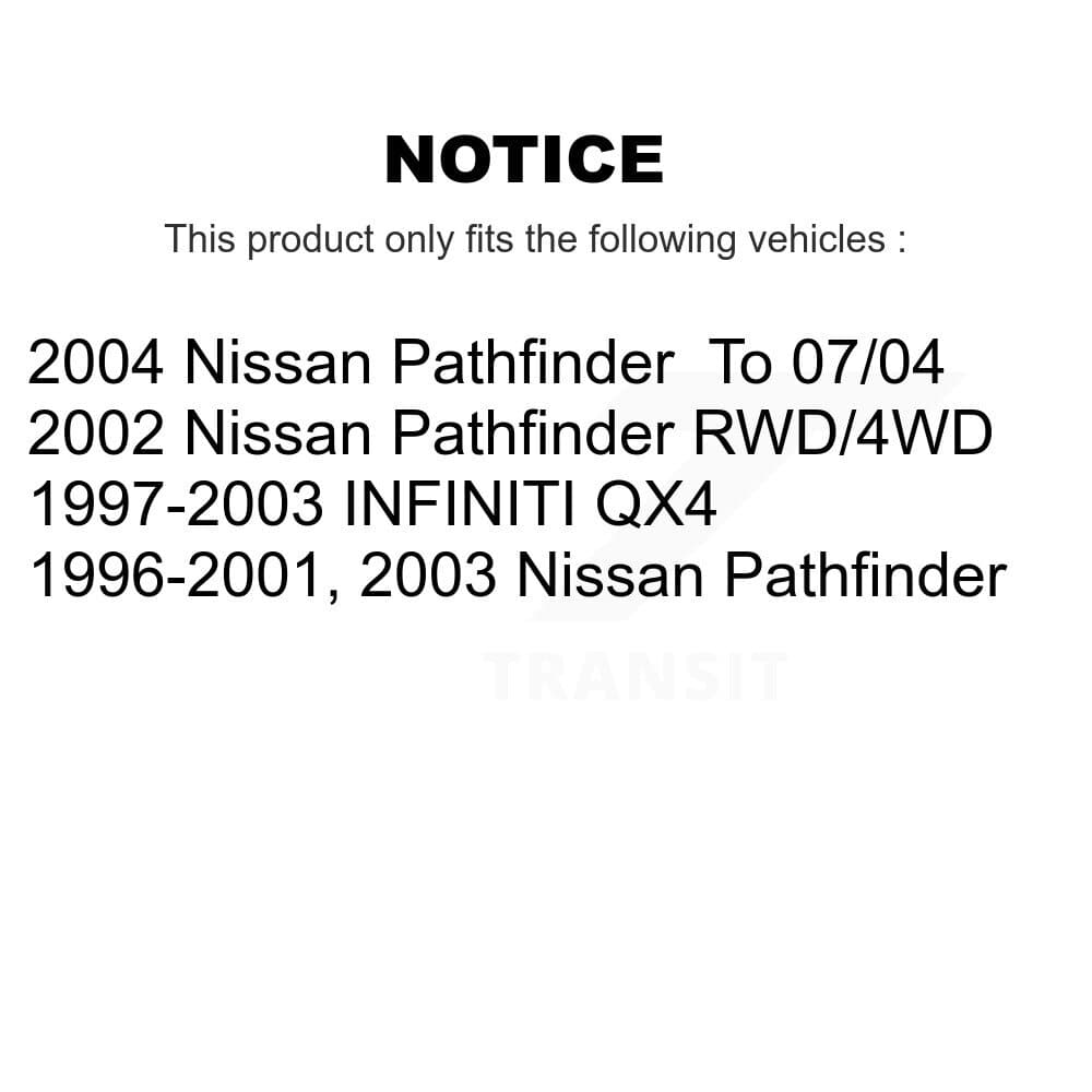 Transit Auto - KSN-100220 - Front and Rear Disc Brake Pad Kits image 14