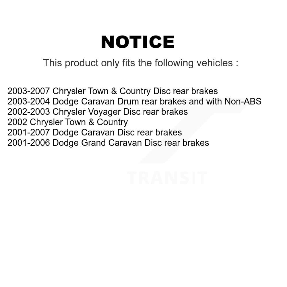 Transit Auto - KSN-100224 - Front and Rear Disc Brake Pad Kits image 14