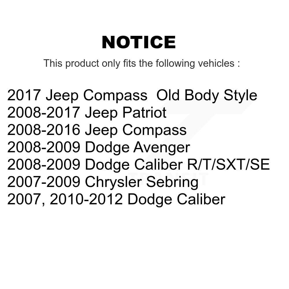 Transit Auto - KSN-100233 - Front and Rear Disc Brake Pad Kits image 14