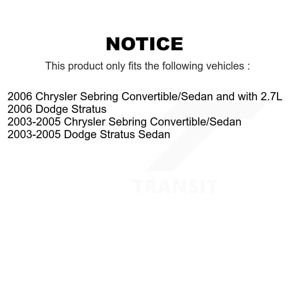 Transit Auto - KSN-100235 - Front and Rear Disc Brake Pad Kits image 14