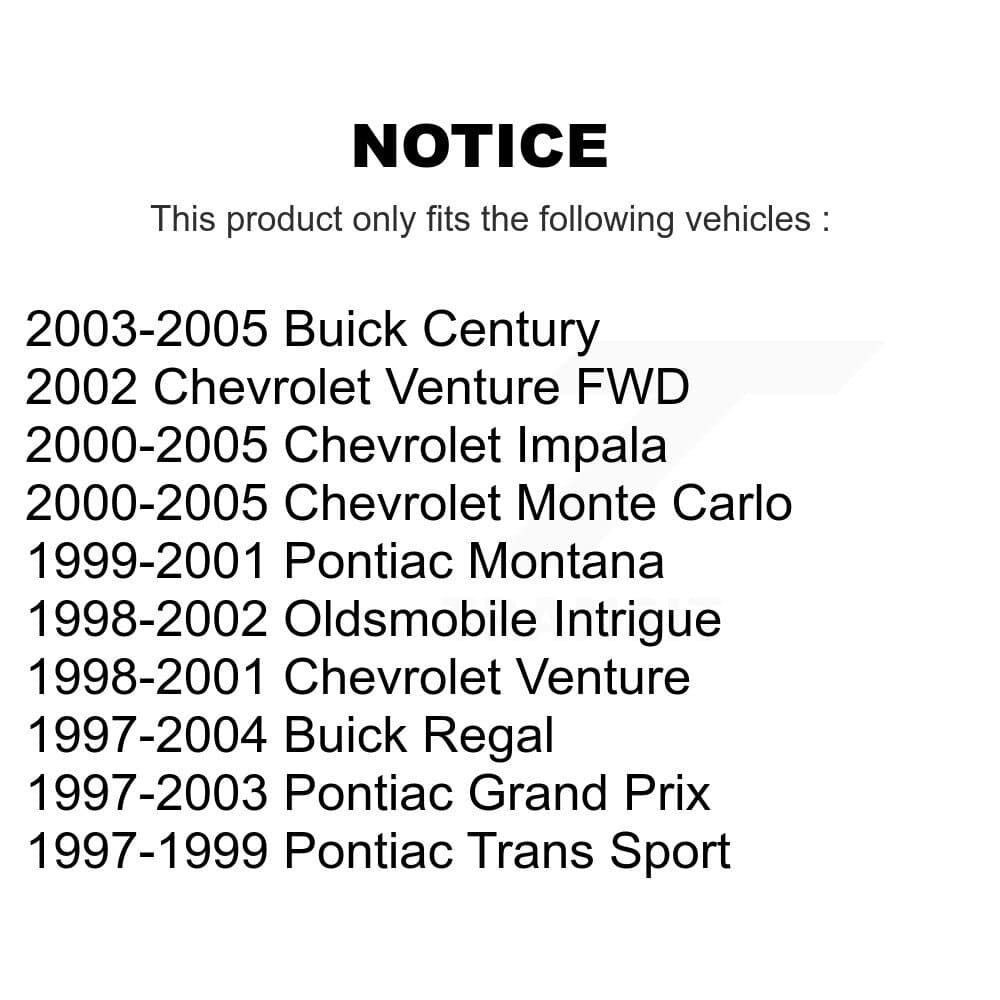 Transit Auto - KSN-100600 - Front and Rear Disc Brake Pad Kits image 14