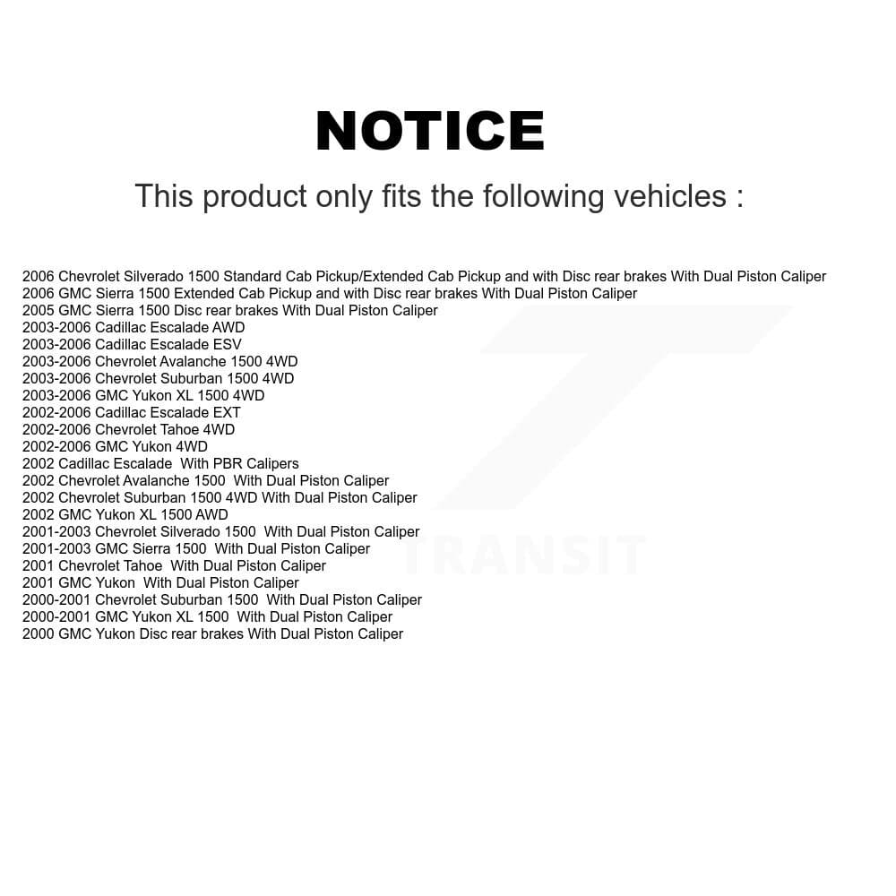 Transit Auto - KSN-100711 - Front and Rear Disc Brake Pad Kits image 14