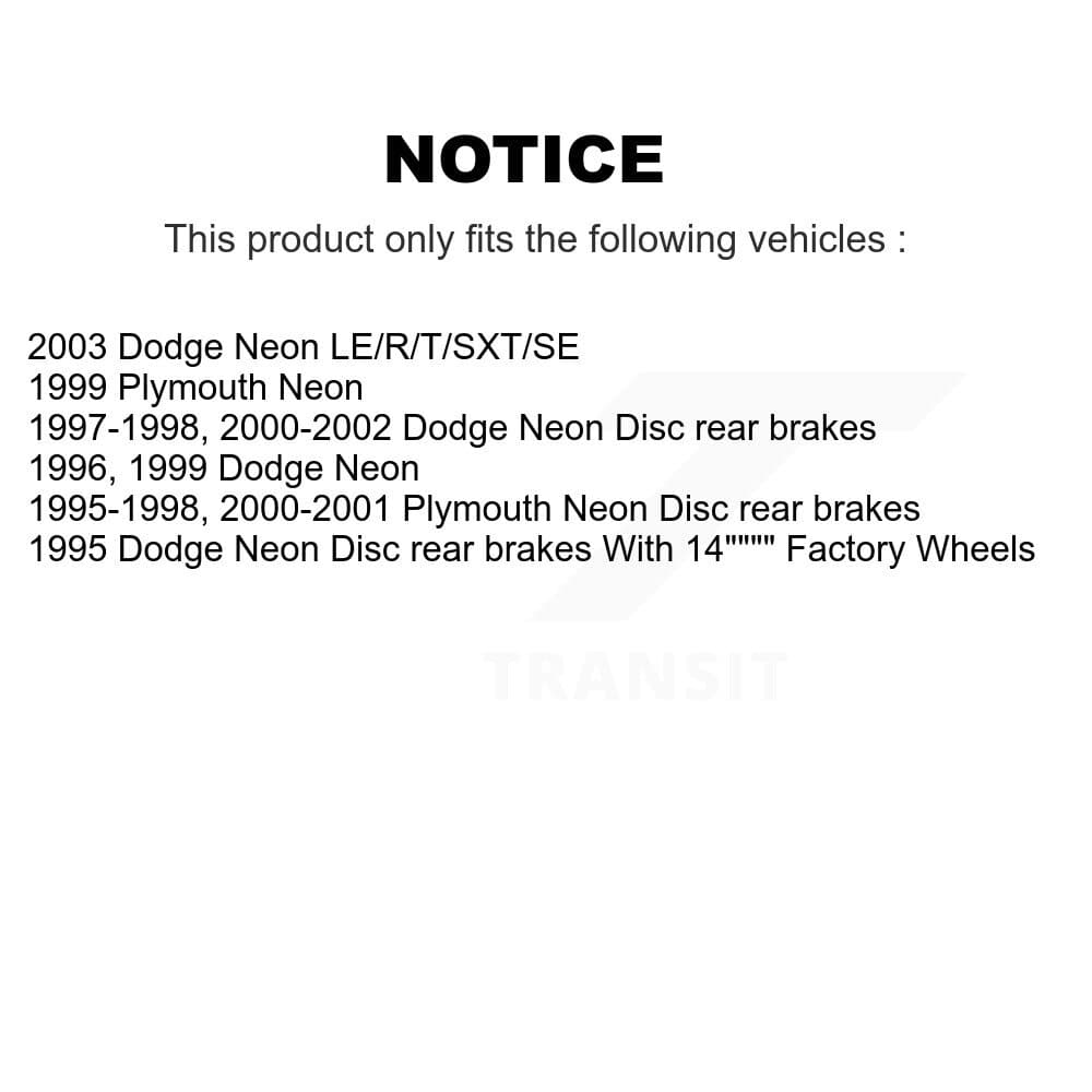 Transit Auto - KSN-100732 - Front and Rear Disc Brake Pad Kits image 14