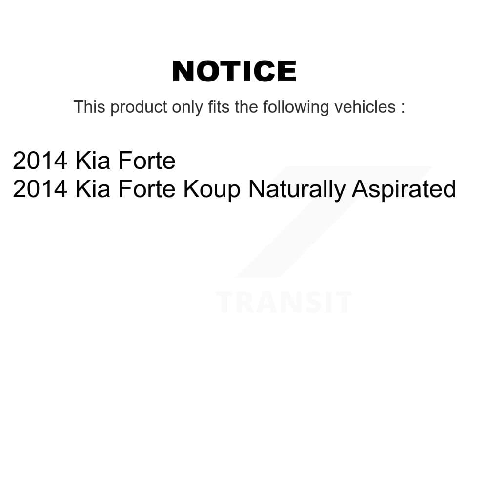 Transit Auto - KSN-100753 - Front and Rear Disc Brake Pad Kits image 14