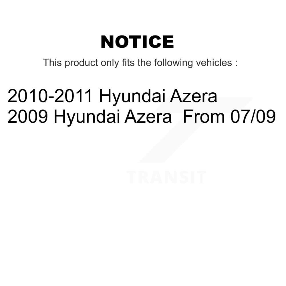 Transit Auto - KSN-100791 - Front and Rear Disc Brake Pad Kits image 14